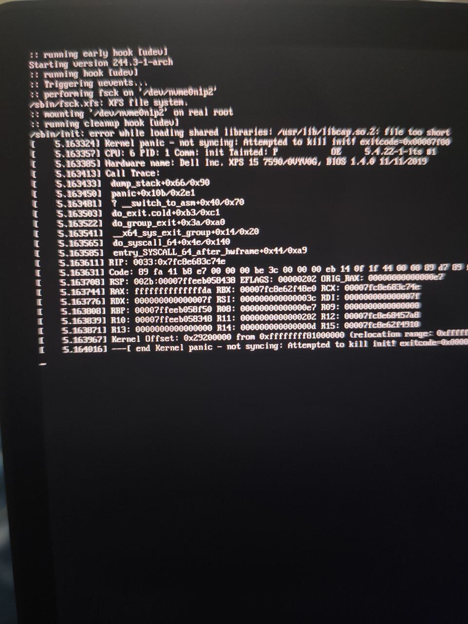 kernel panic
